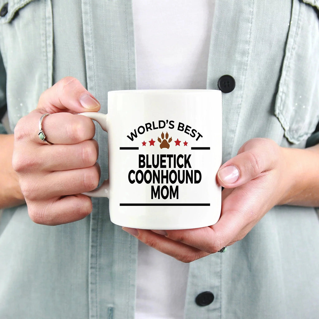 Bluetick Coonhound Dog Mom Mug