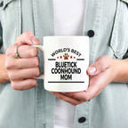 Bluetick Coonhound Dog Mom Mug