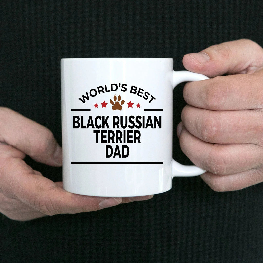 Black Russian Terrier Dog Dad Mug