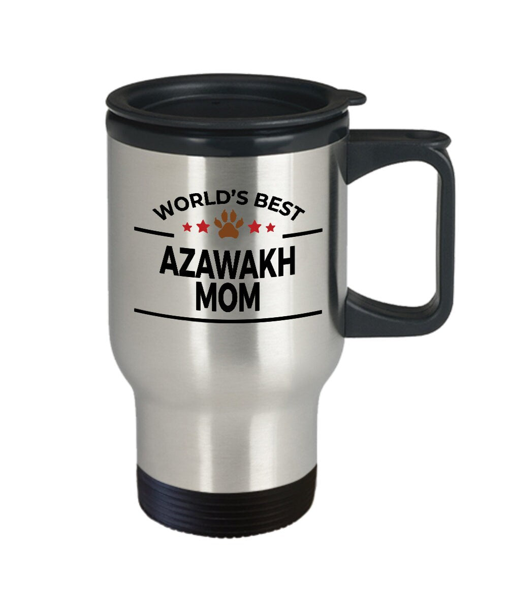 Azawakh Dog Mom Travel Tumbler Mug - Mallard Moon Gift Shop