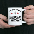 Elementary School Music Teacher Mug