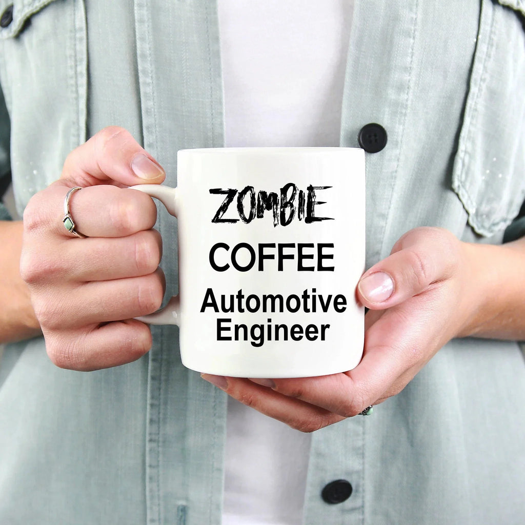 Automotive Engineer Zombie Mug