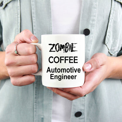 Automotive Engineer Zombie Mug - Mallard Moon Gift Shop
