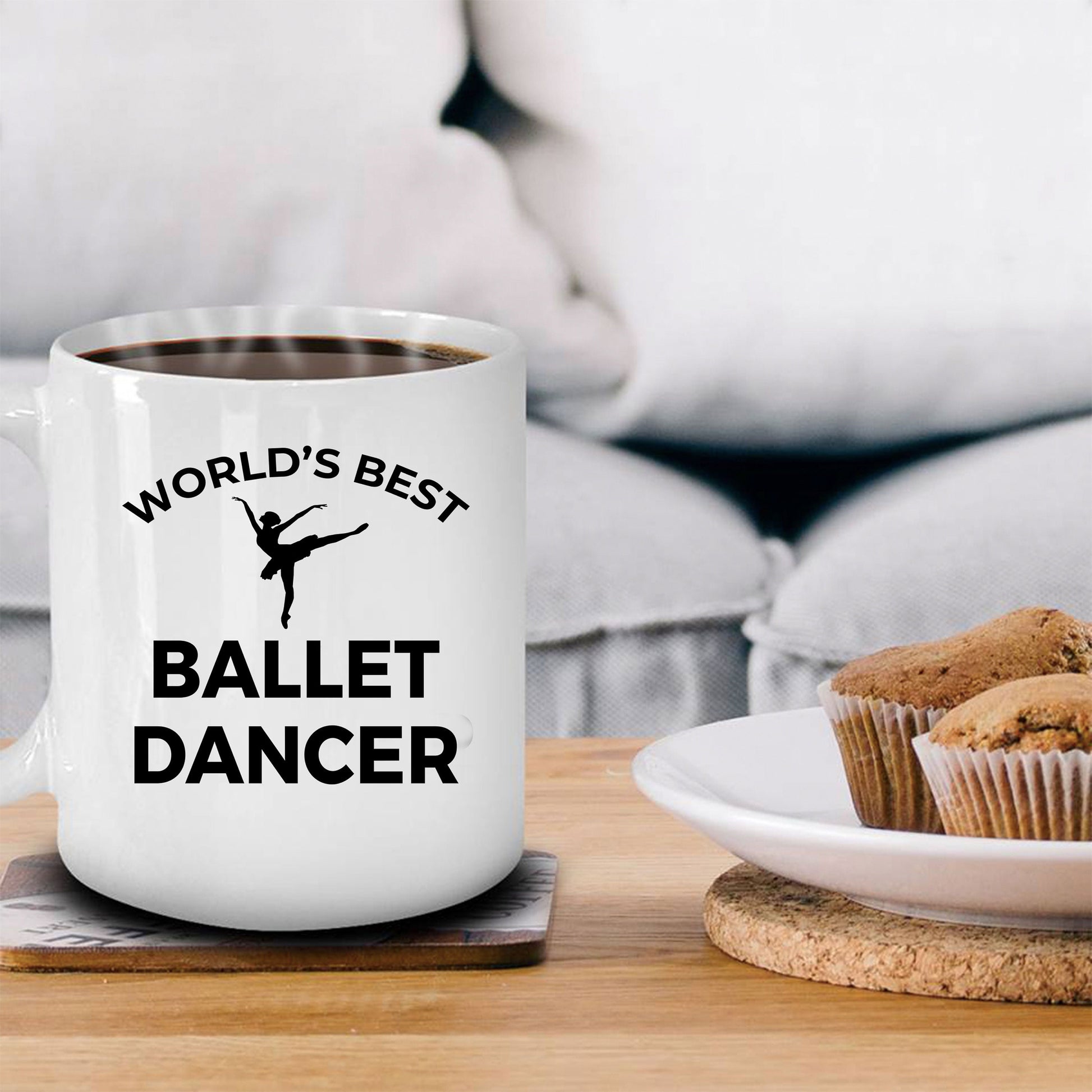 Ballet Dancer Coffee Mug - Mallard Moon Gift Shop