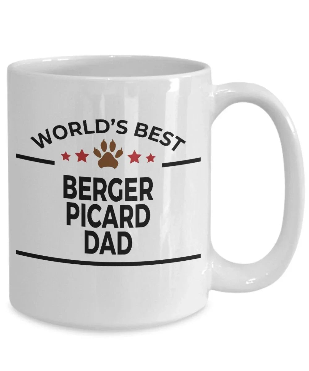 Berger Picard Dog Dad Mug