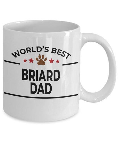 Briard Dog Dad Coffee Mug - Mallard Moon Gift Shop