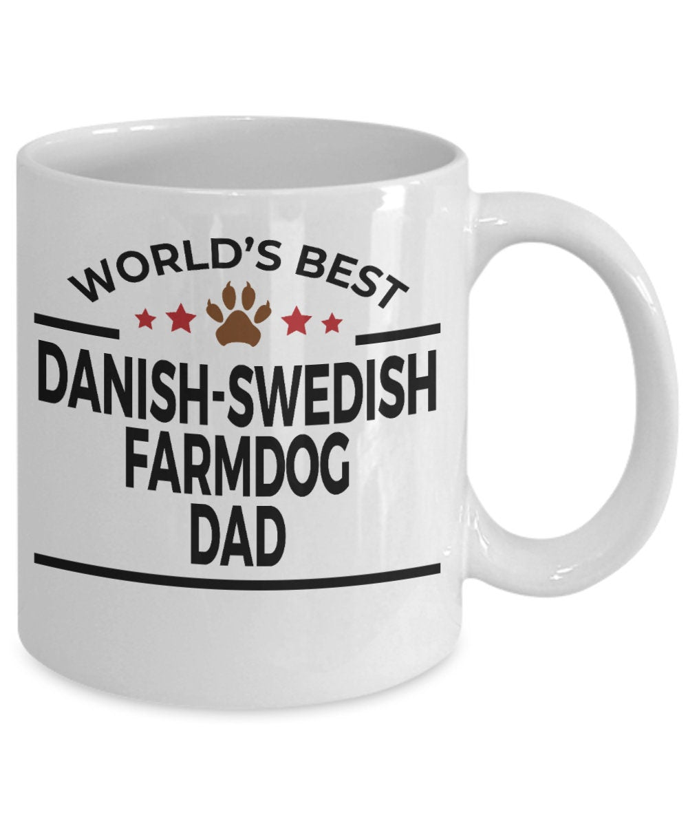 Danish-Swedish Farmdog Dad Mug - Mallard Moon Gift Shop