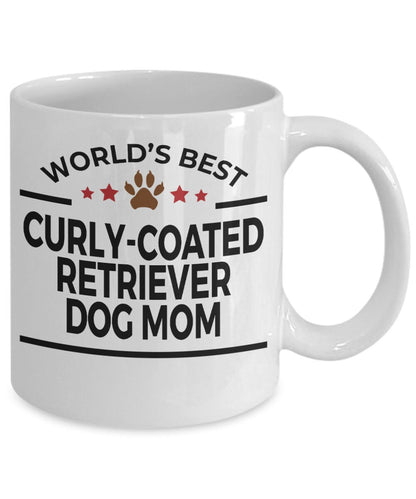 Curly-coated Retriever Dog Mom Mug - Mallard Moon Gift Shop