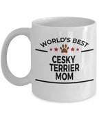 Cesky Terrier Dog Mom Mug