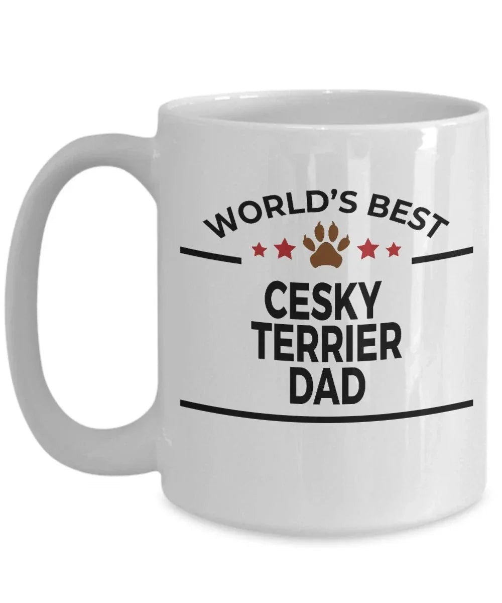 Cesky Terrier Dog Dad Mug