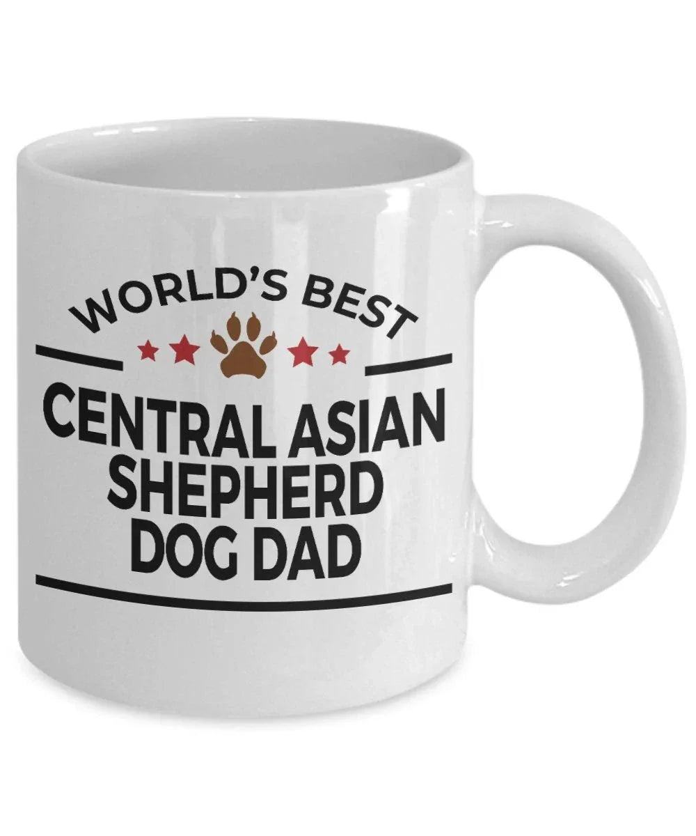 Central Asian Shepherd Dog Dad Coffee Mug