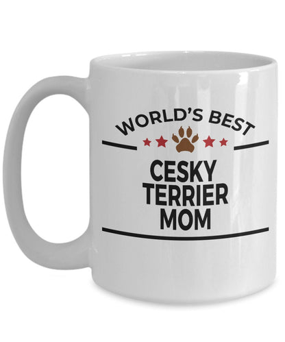 Cesky Terrier Dog Mom Mug - Mallard Moon Gift Shop