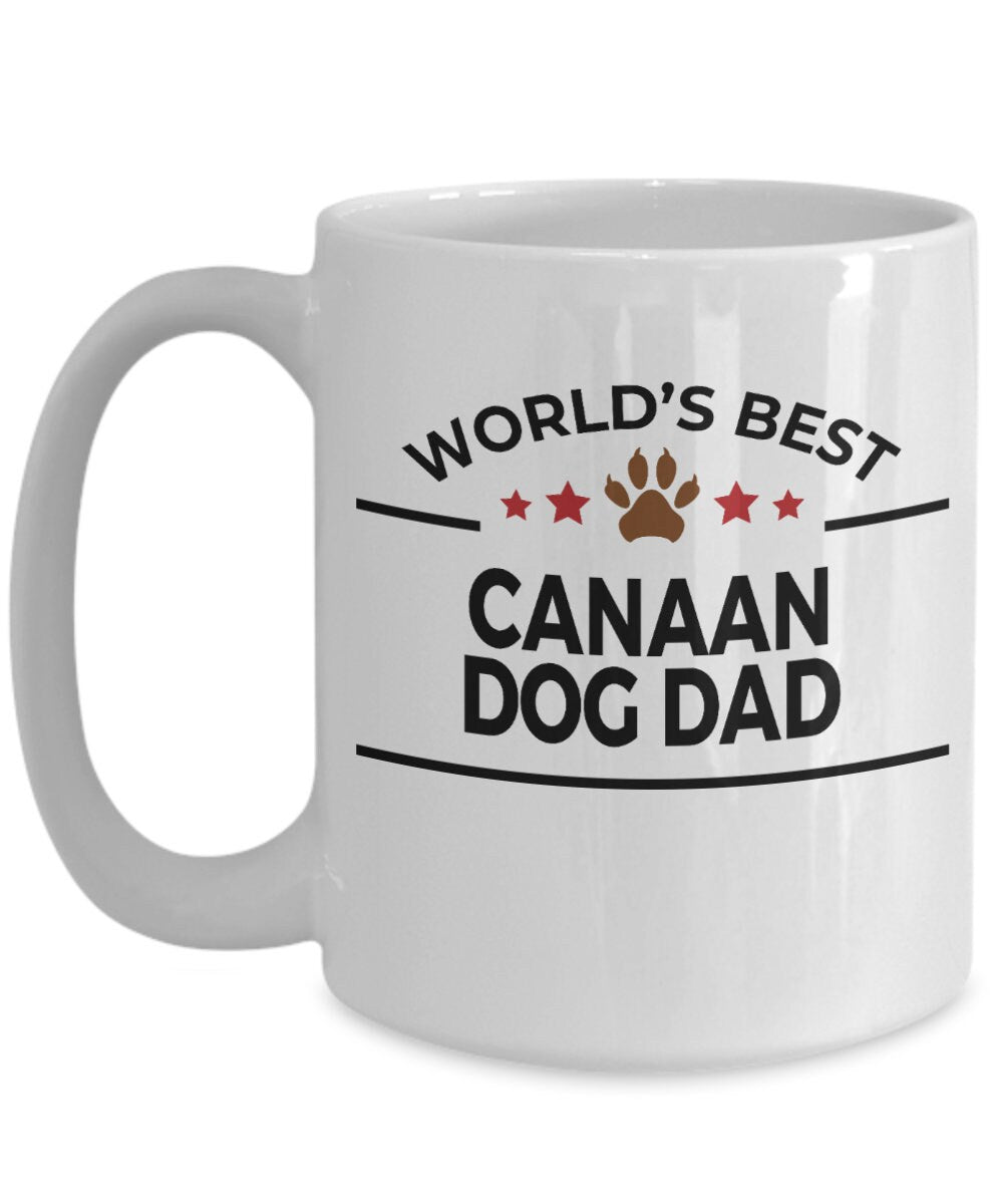 Canaan Dog Dad Coffee Mug - Mallard Moon Gift Shop