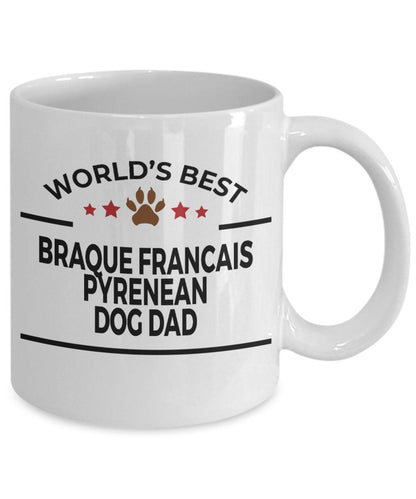 Braque Francais Pyrenean Dog Dad Coffee Mug - Mallard Moon Gift Shop