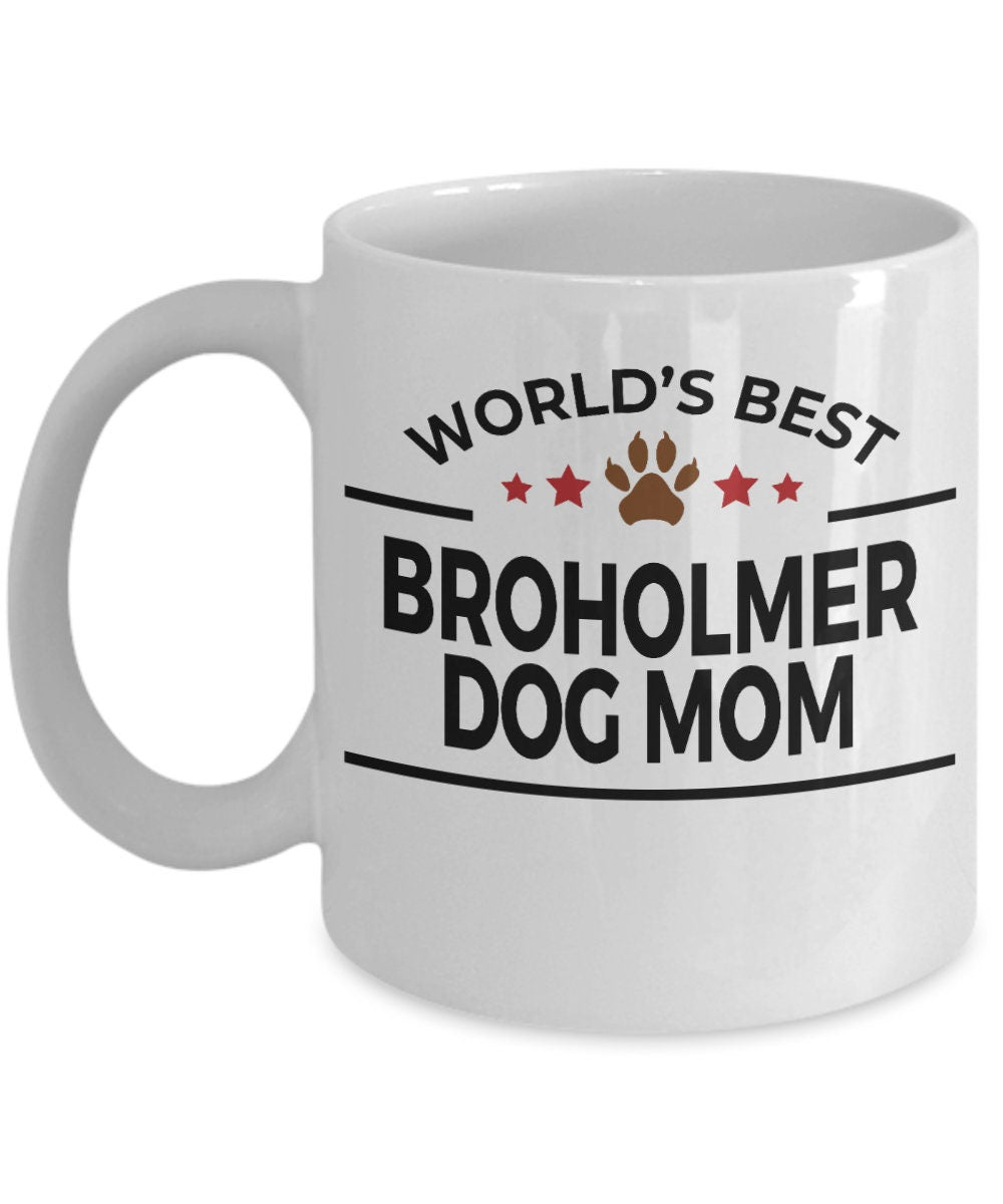 Broholmer Dog Mom Coffee Mug - Mallard Moon Gift Shop