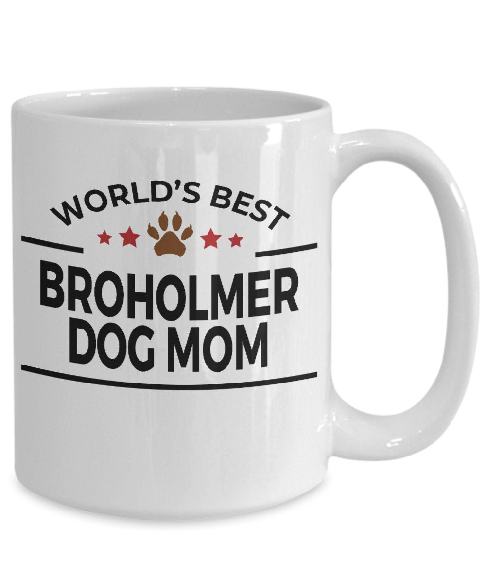 Broholmer Dog Mom Coffee Mug - Mallard Moon Gift Shop