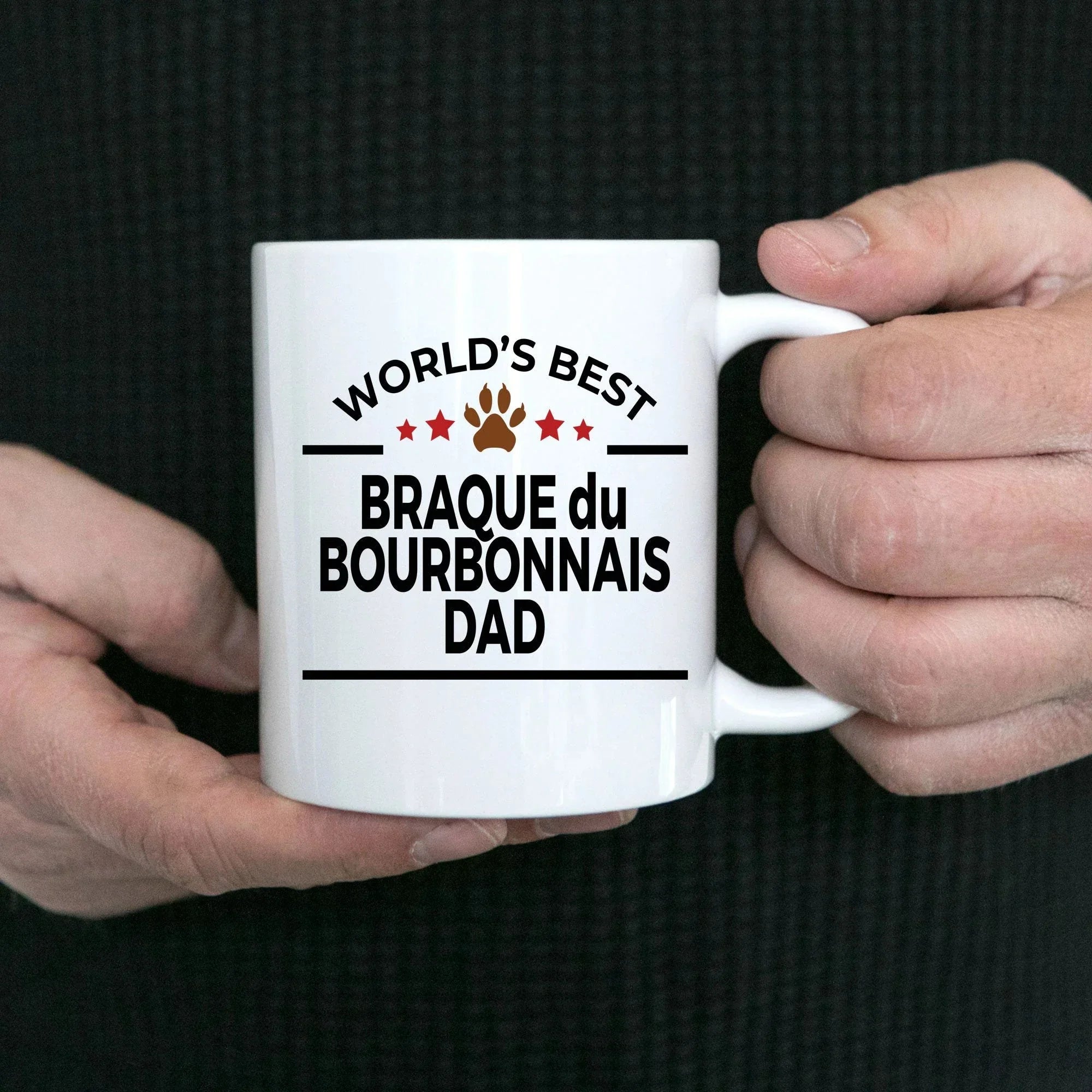 Braque du Bourbonnais Dog Dad Mug