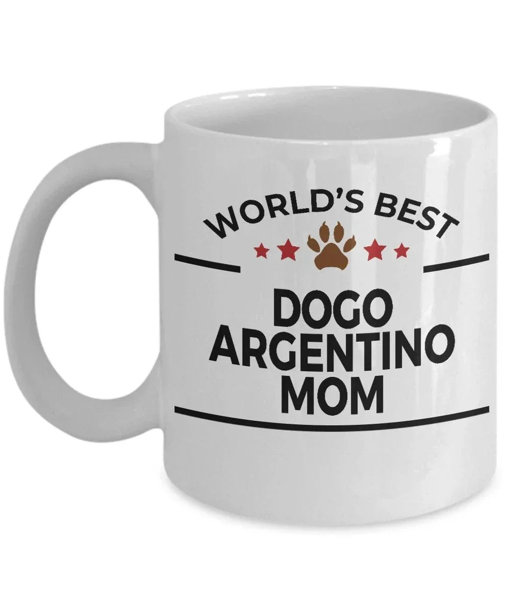 Dogo Argentino Dog Mom Coffee Mug