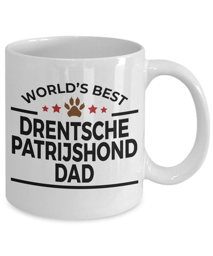 Drentsche Patrijshond Dog Dad Coffee Mug - Mallard Moon Gift Shop