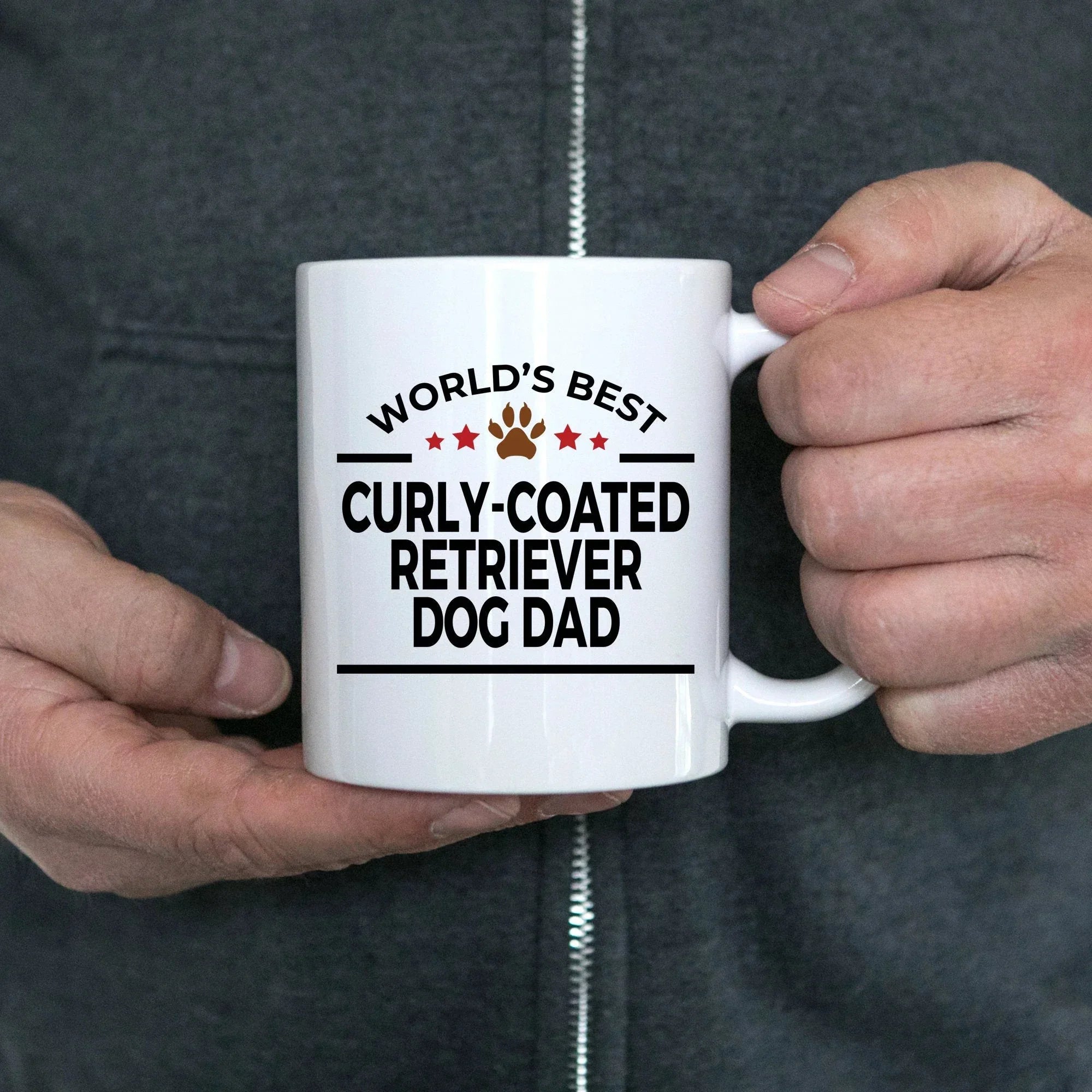 Curly-coated Retriever Dog Dad Mug