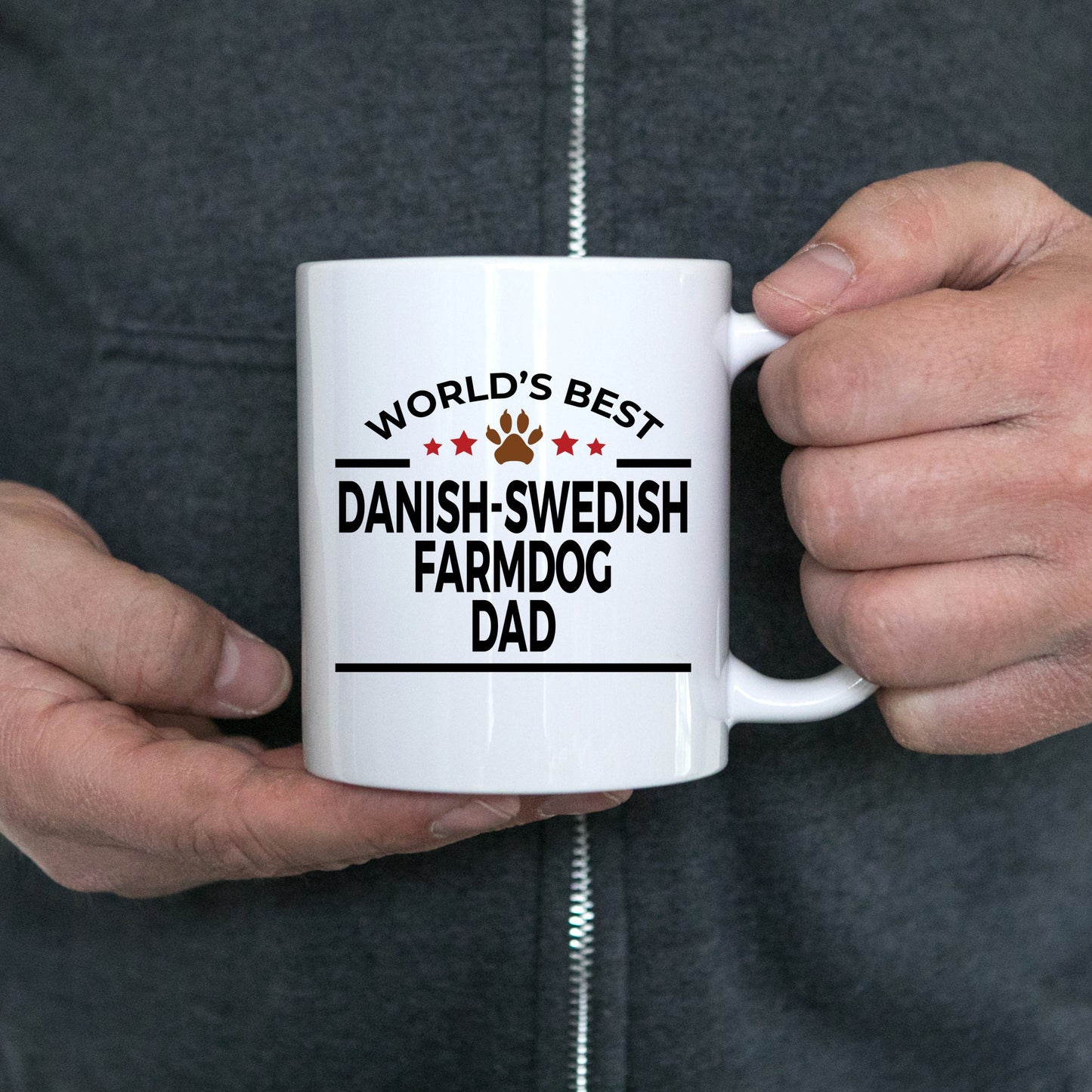 Danish-Swedish Farmdog Dad Mug - Mallard Moon Gift Shop