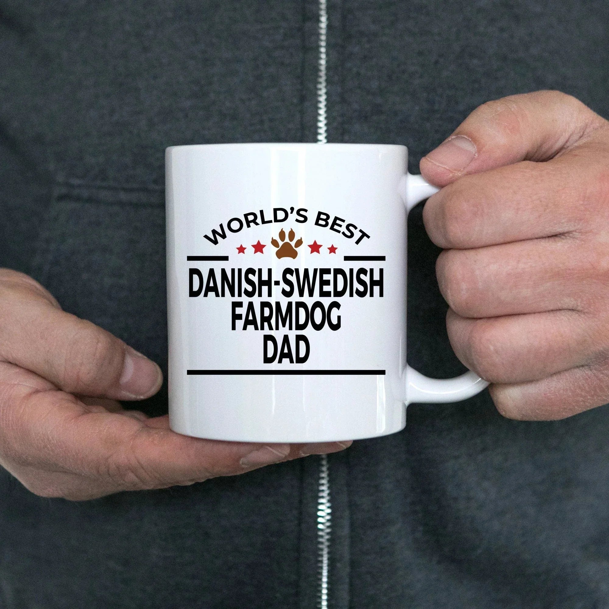 Danish-Swedish Farmdog Dad Mug