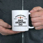 Dogo Argentino Dog Dad Mug