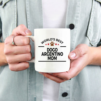 Dogo Argentino Dog Mom Coffee Mug