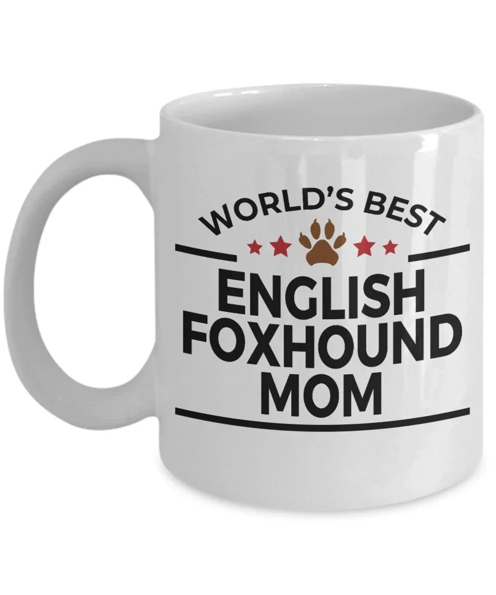 English Foxhound Dog Mom Coffee Mug
