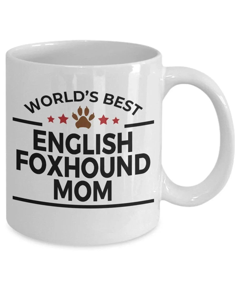 English Foxhound Dog Mom Coffee Mug
