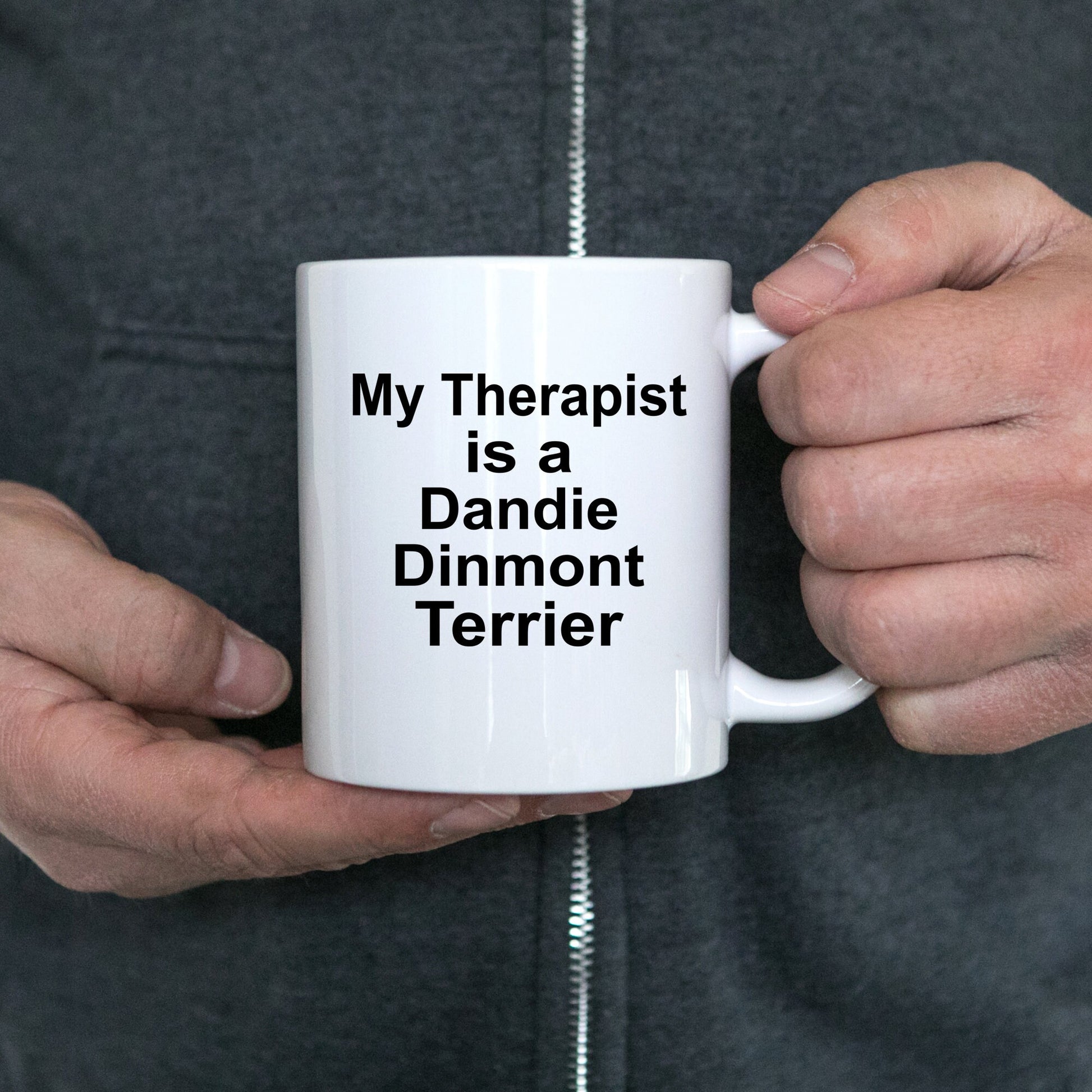Dandie Dinmont Terrier Dog Therapist Mug - Mallard Moon Gift Shop