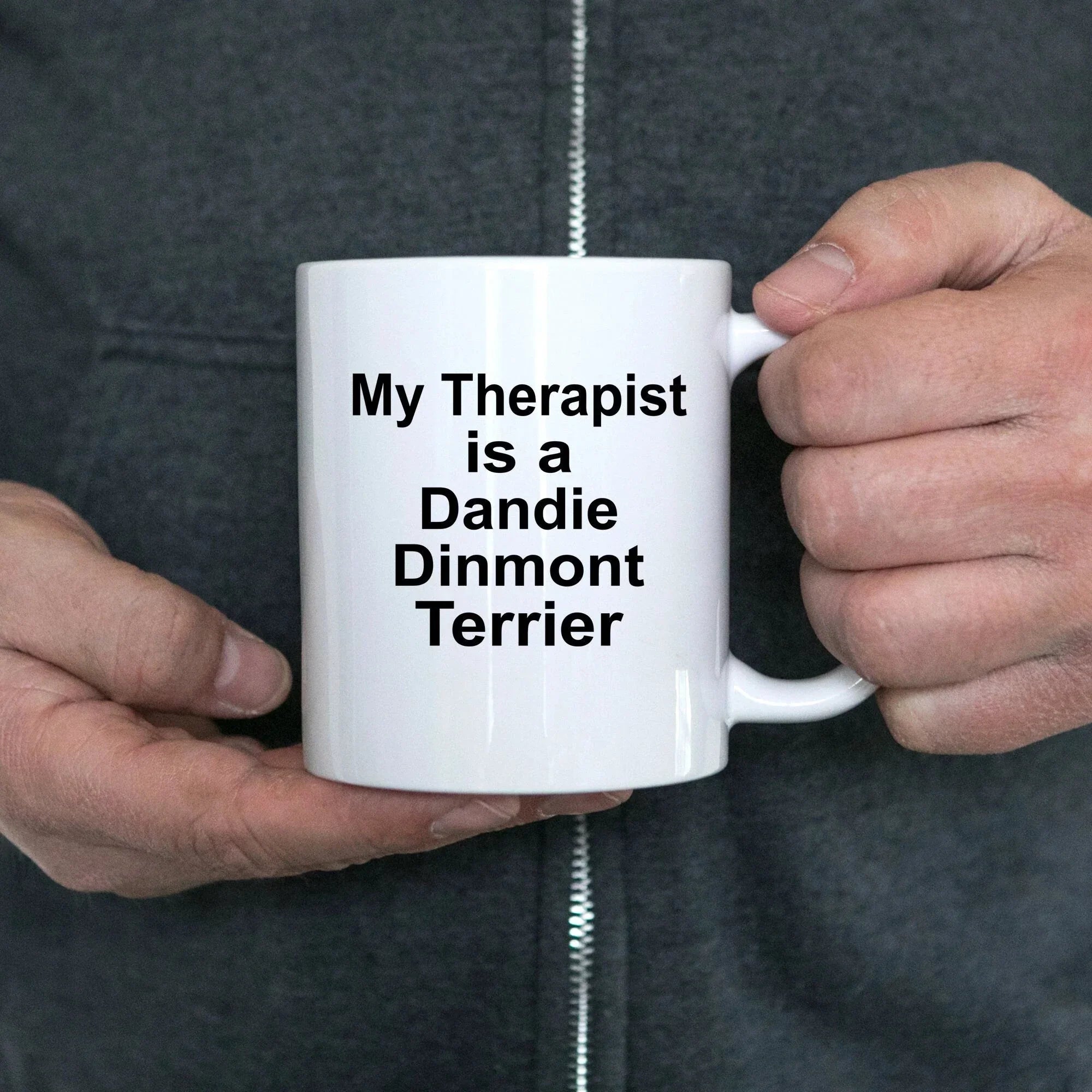 Dandie Dinmont Terrier Dog Therapist Mug
