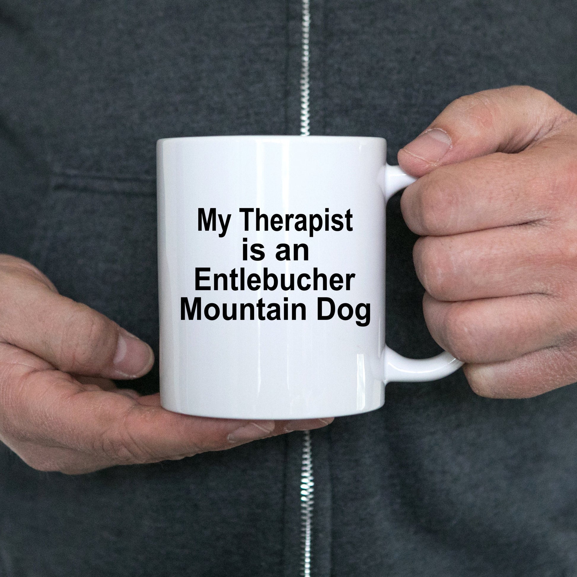 Entlebucher Mountain Dog Therapist Mug - Mallard Moon Gift Shop