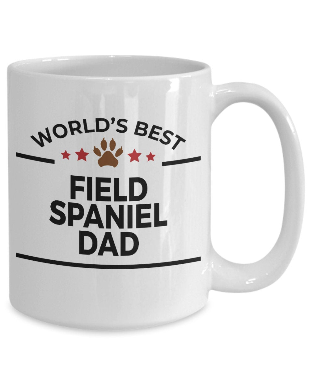 Field Spaniel Dog Dad Mug - Mallard Moon Gift Shop