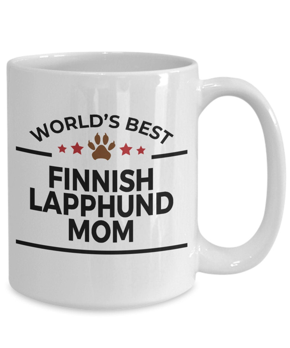 Finnish Lapphund Dog Mom Coffee Mug