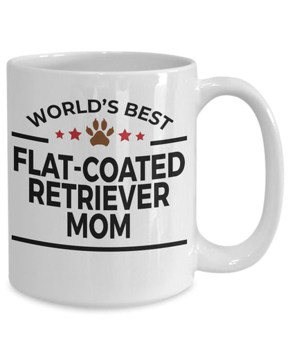 Flat-Coated Retriever Dog Mom Coffee Mug - Mallard Moon Gift Shop