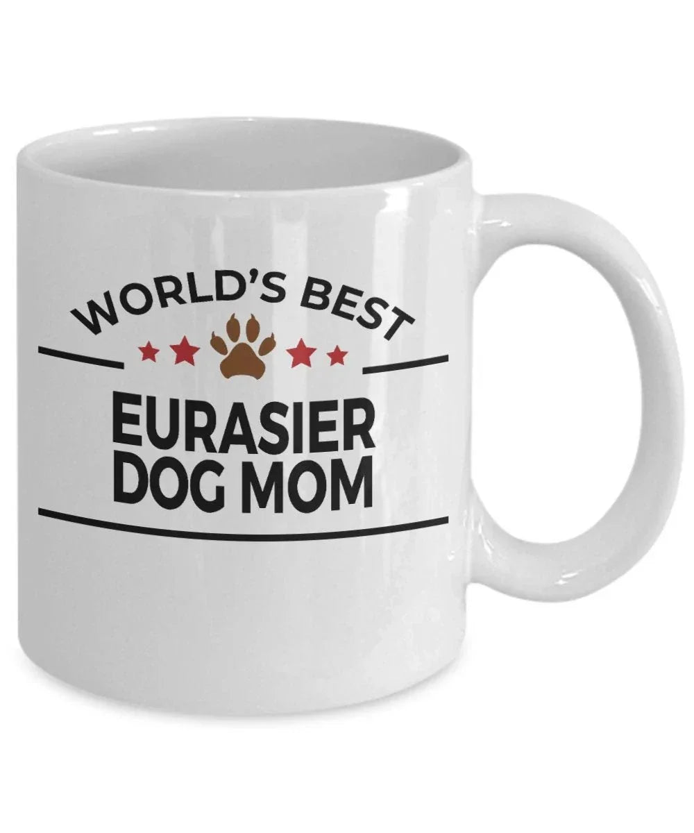 Eurasier Dog Mom Ceramic Coffee Mug
