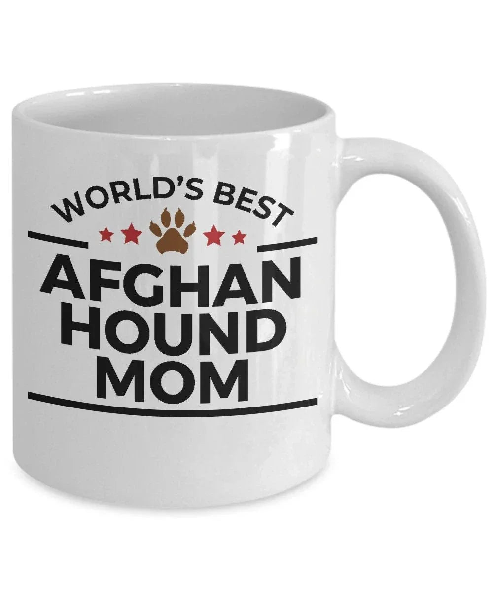 Afghan Hound Dog Mom Mug