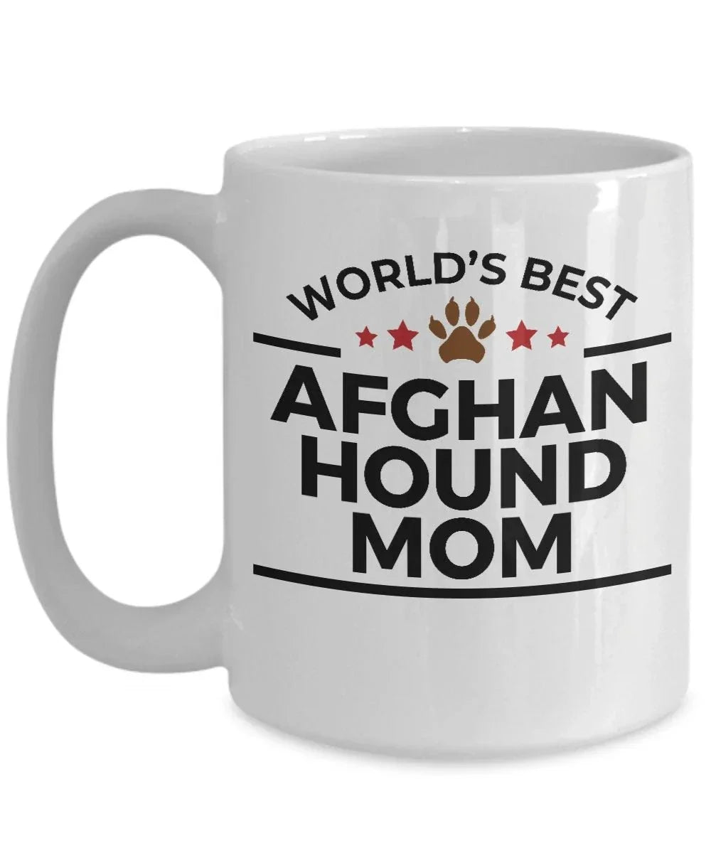 Afghan Hound Dog Mom Mug