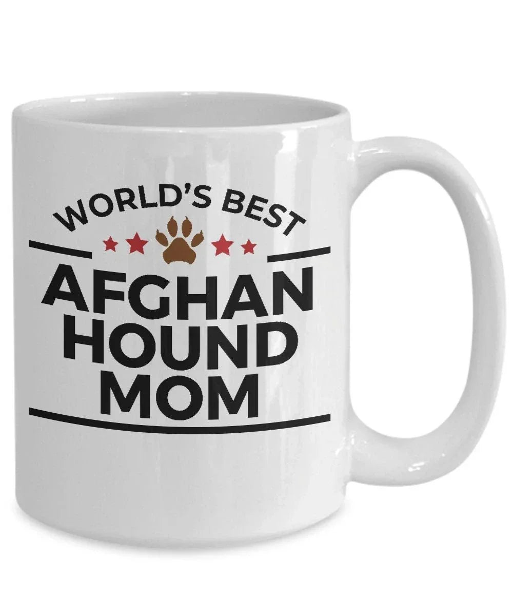 Afghan Hound Dog Mom Mug