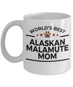 Alaskan Malamute Dog Mom Mug - Full Wrap Dye Sublimation For Vibrant Fade Resistant Artwork