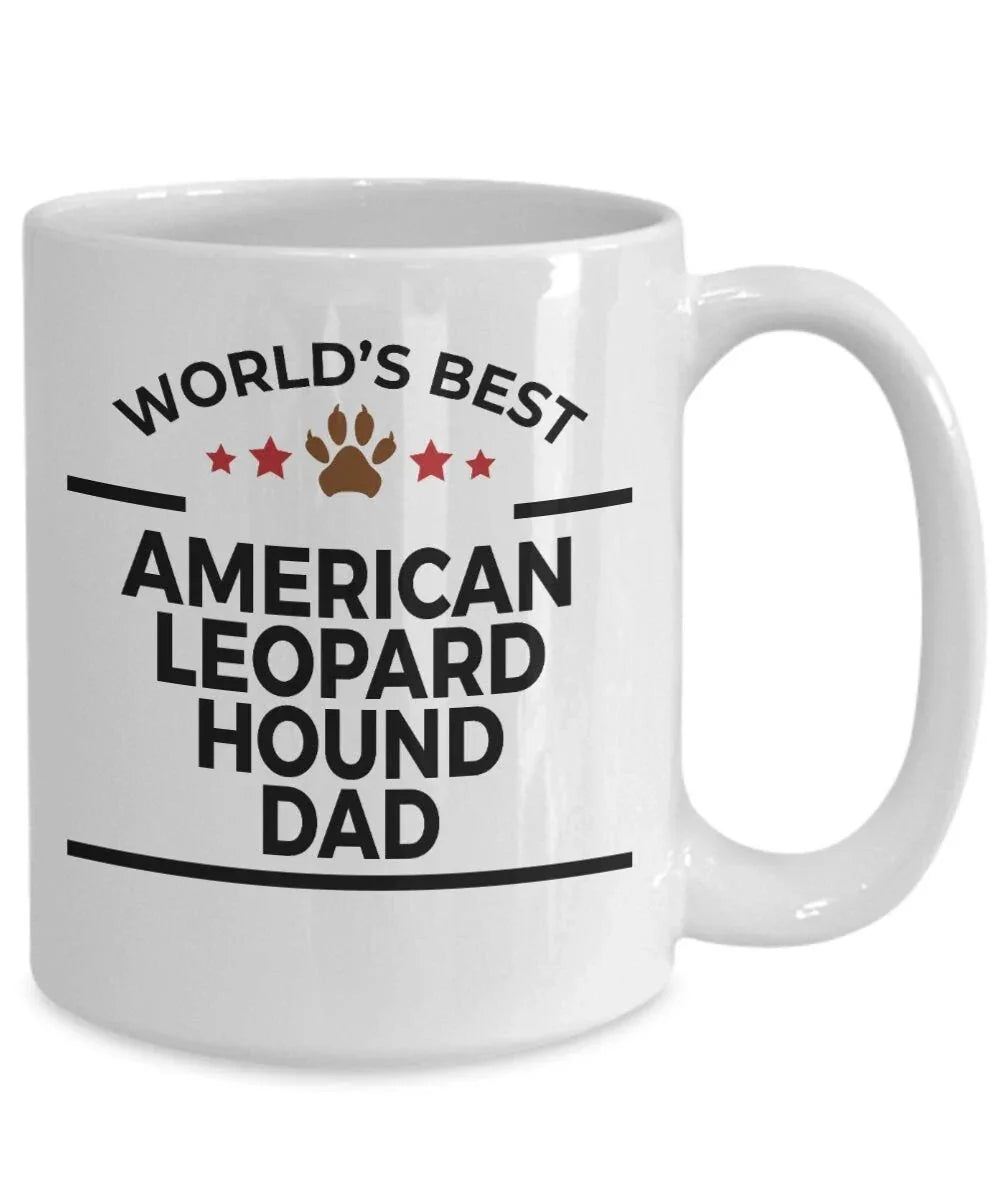 American Leopard Hound Dog Dad Mug