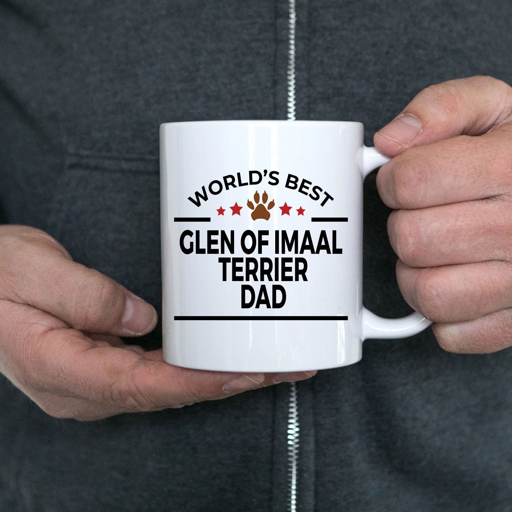 Glen of Imaal Terrier Dog Dad Coffee Mug - Mallard Moon