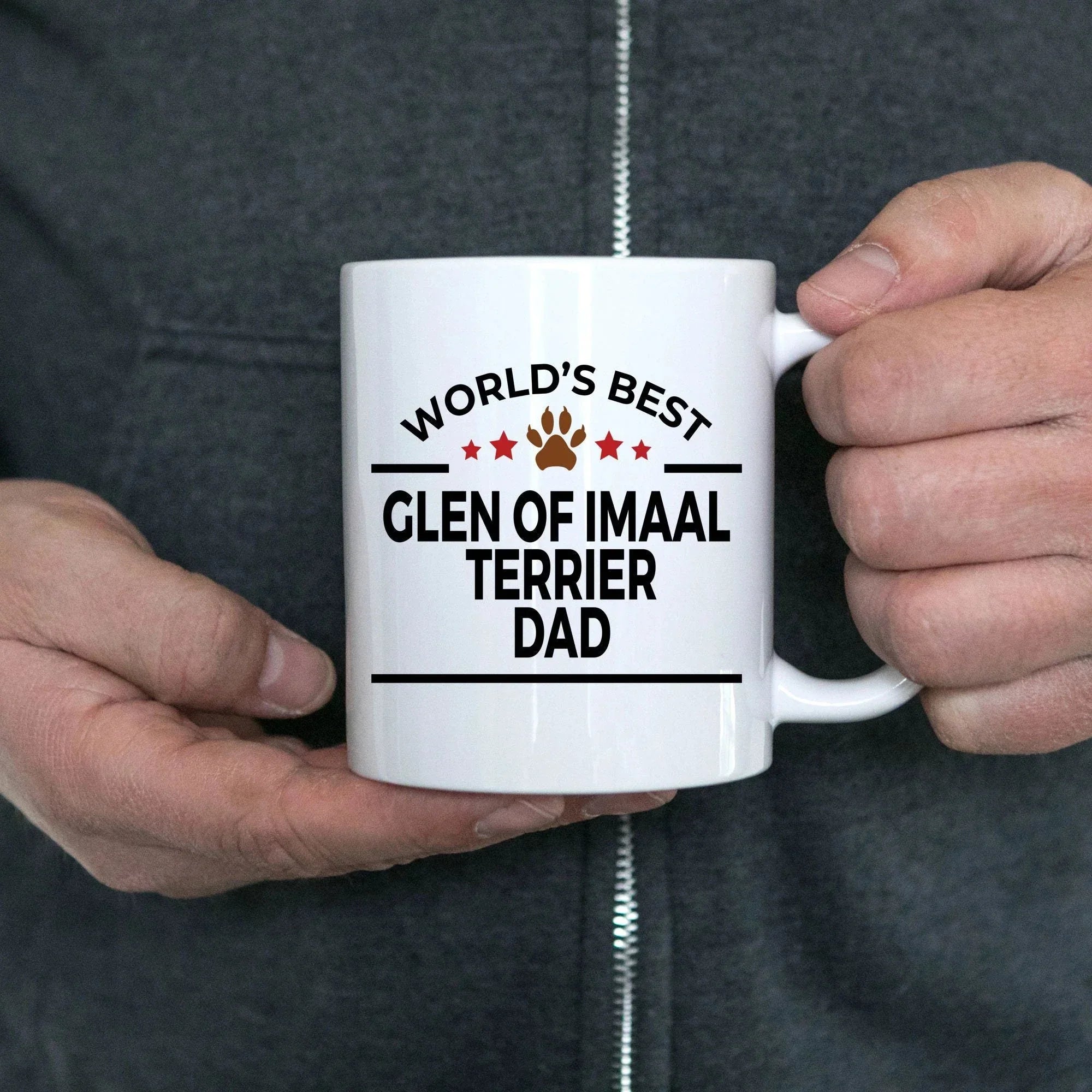 Glen of Imaal Terrier Dog Dad Coffee Mug
