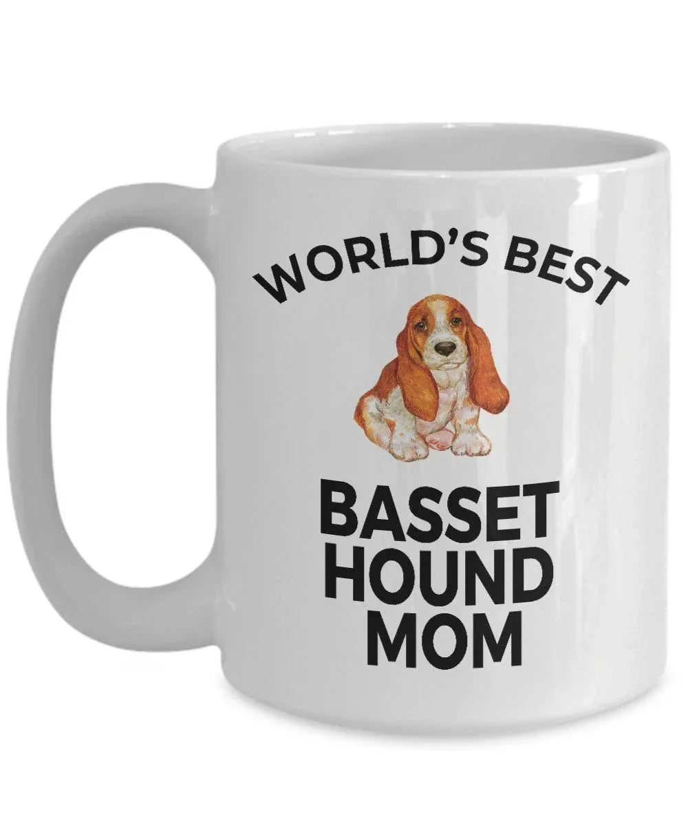 Basset Hound Dog Mom Mug