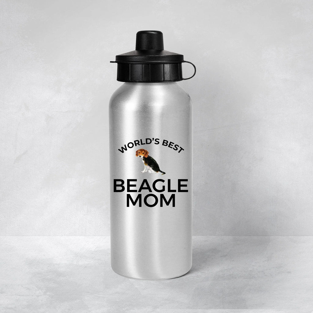 Beagle Dog Mom Water Bottle