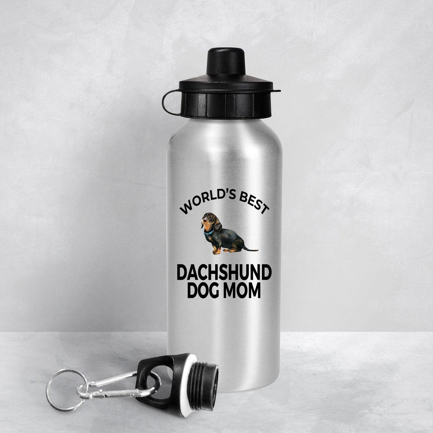 Dachshund Dog Mom Aluminum BPA-free Water Bottle