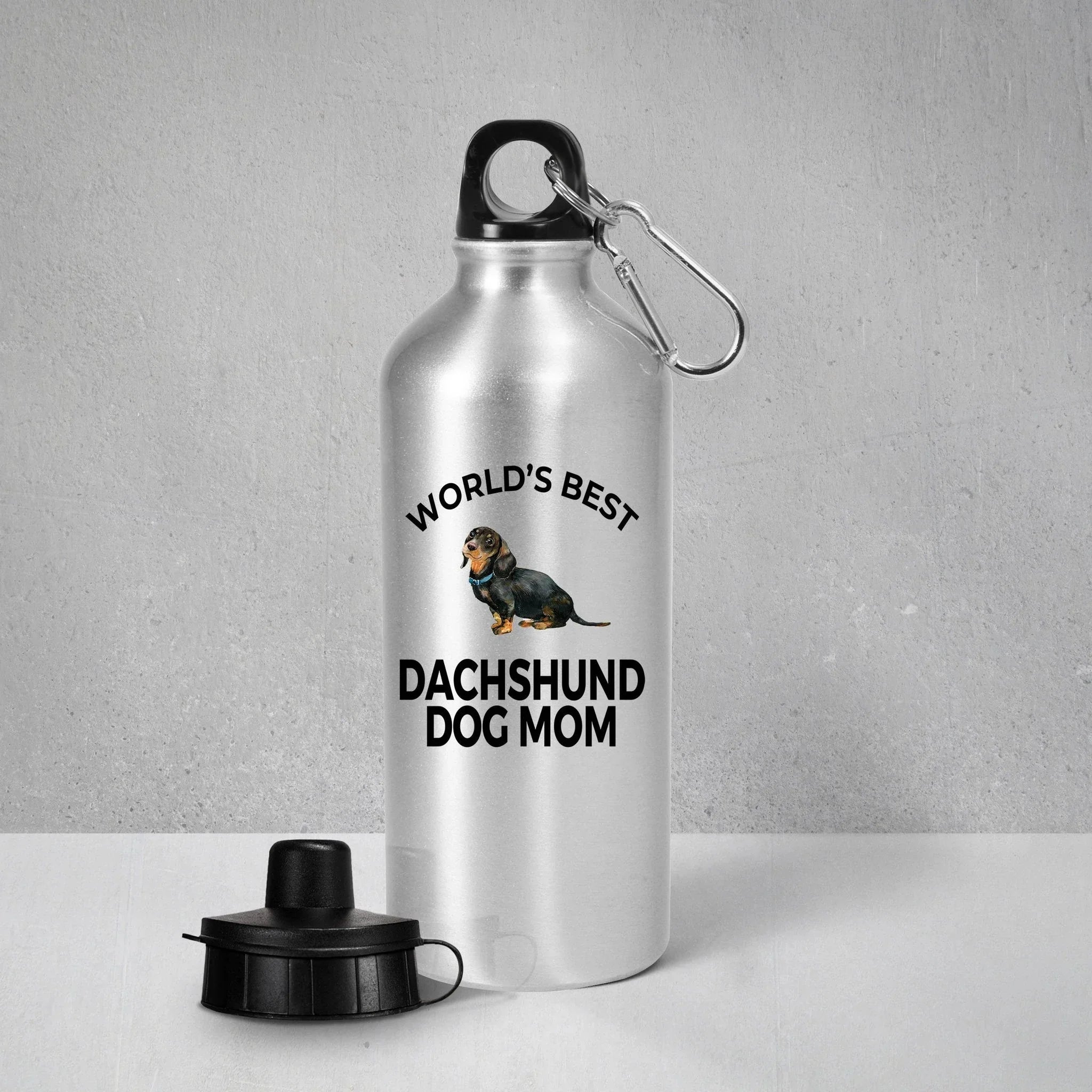 Dachshund Dog Mom Aluminum BPA-free Water Bottle