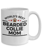 Bearded Collie Dog Mom Mug