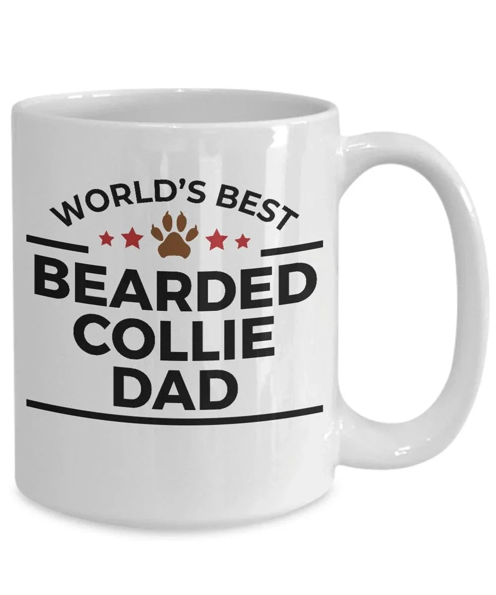 Bearded Collie Dog Dad Mug